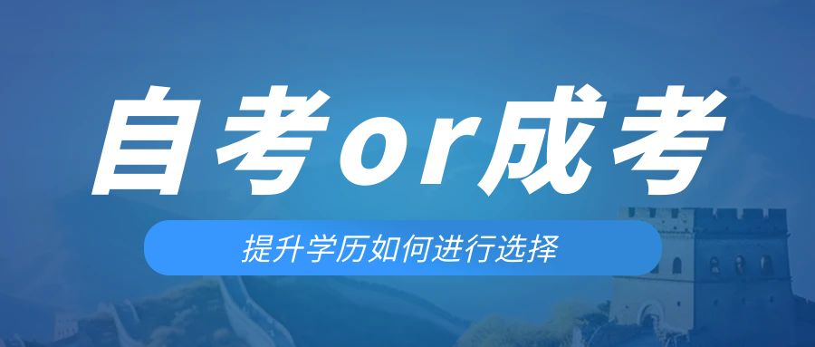 是等待报考来年的成人高考还是报名当年的自考。新泰成考网